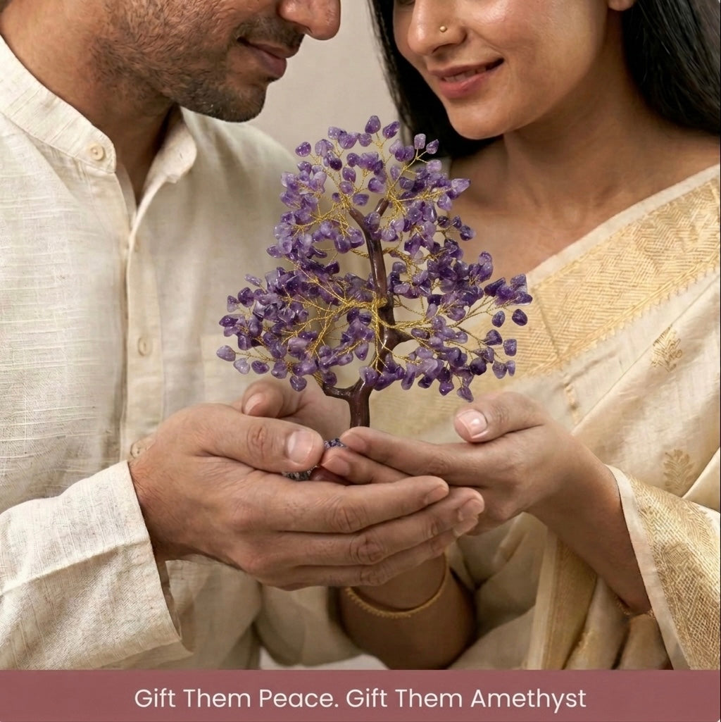 Amethyst crystal tree - for vastu