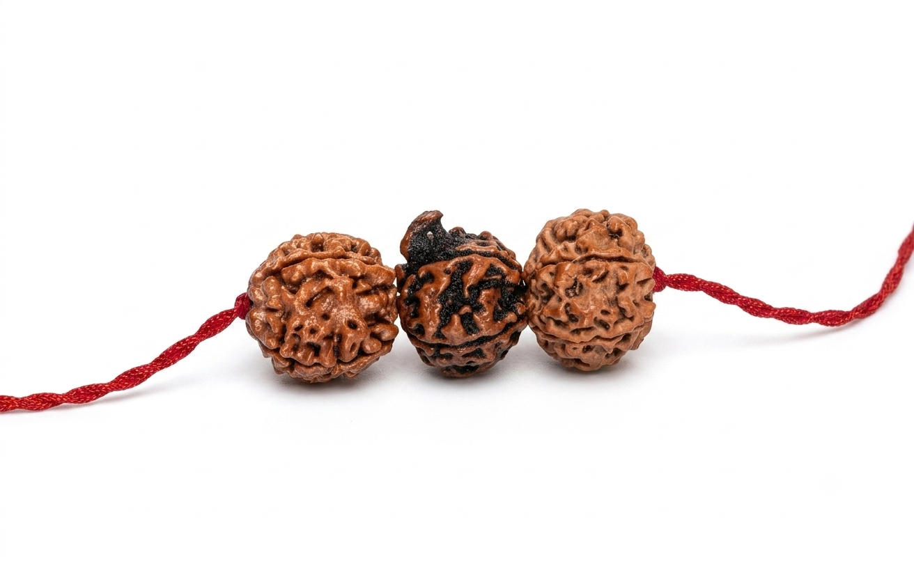 Vidya Siddhi saraswati Kavach – 4 Mukhi, 6 Mukhi & Ganesh Rudraksha