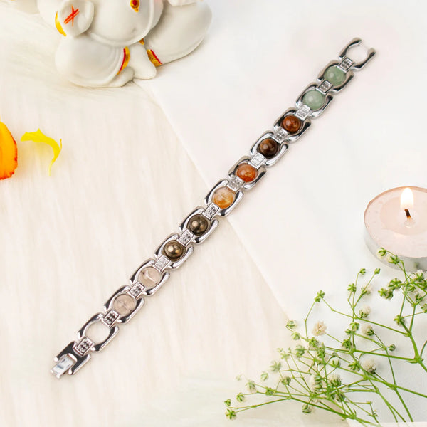 Dhan yog metal bracelet- money magnet attract wealth for men / women