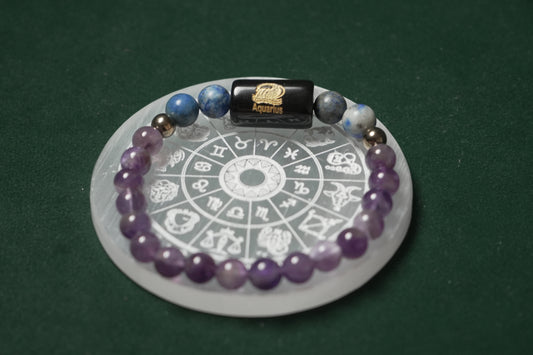 Aquarius/ kumbh rashi zodiac bracelet