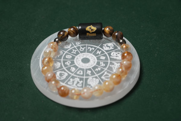 Pisces/meen rashi zodiac bracelet