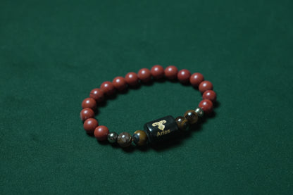 Aries/ mesh zodiac rashi bracelet