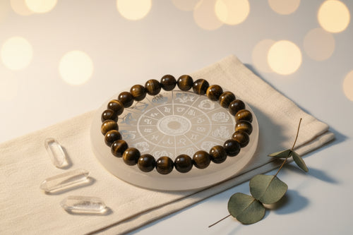 Concentration , confidence - Tigers eye bracelet