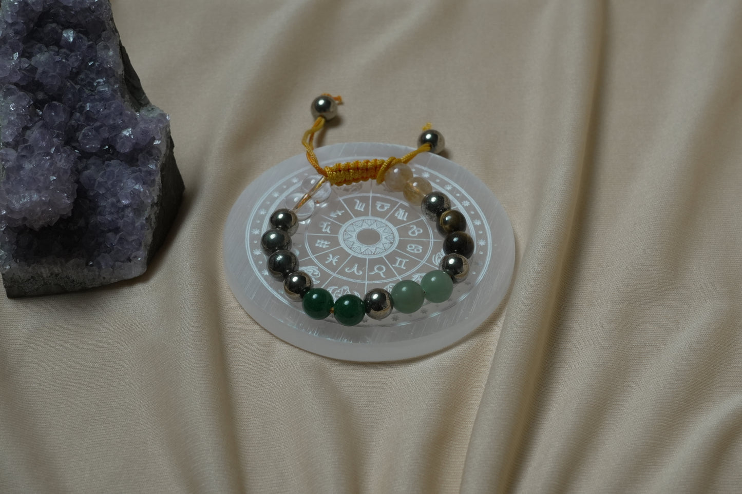 Dhan yog adjustable bracelet thread - money magnet