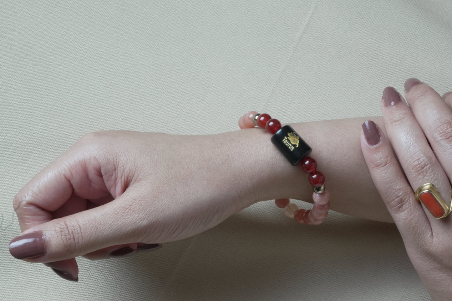 Taurus/vrishabh zodiac rashi bracelet