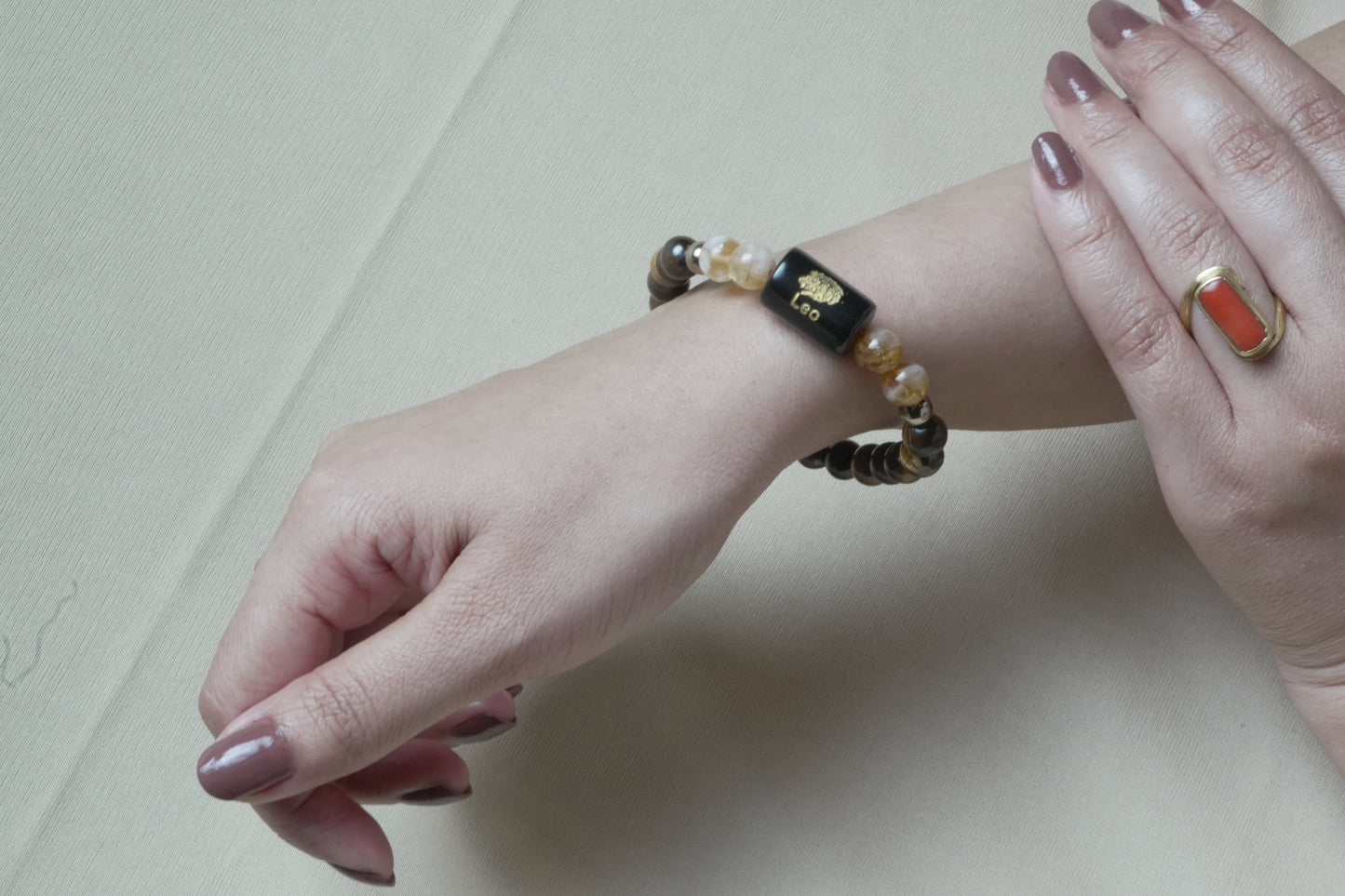 Leo/ singh rashi zodiac bracelet