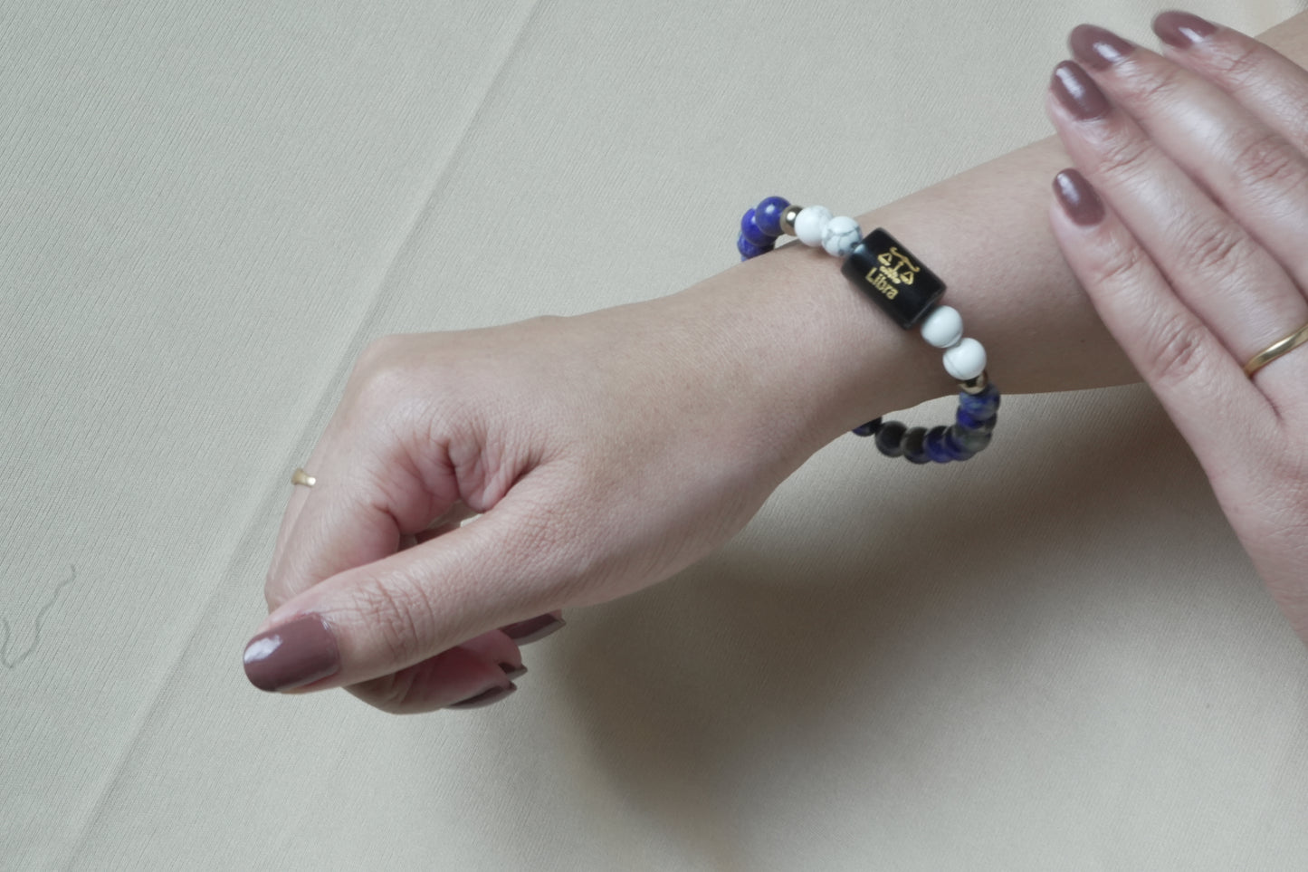 Libra/tula rashi zodiac bracelet