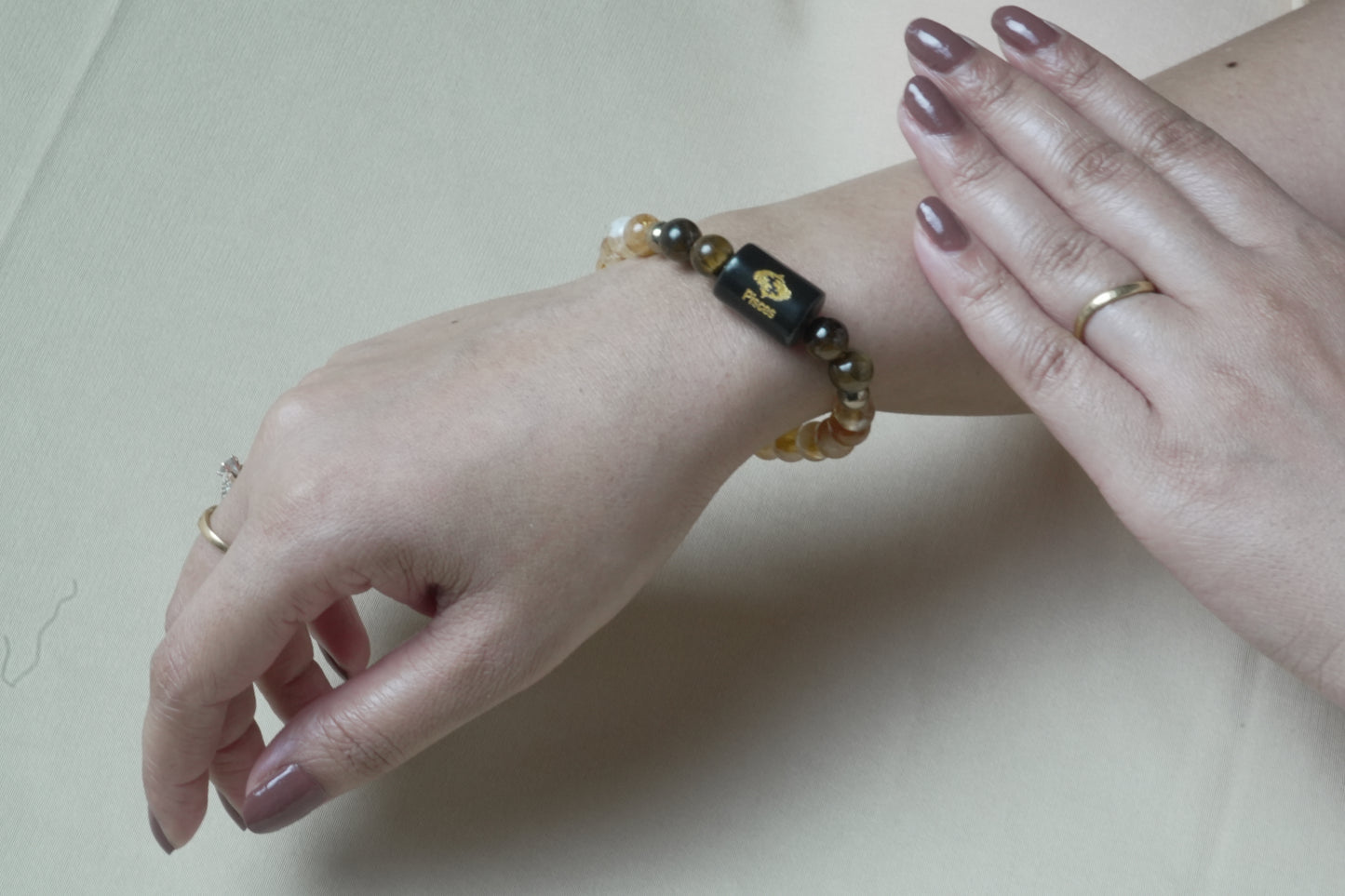 Pisces/meen rashi zodiac bracelet