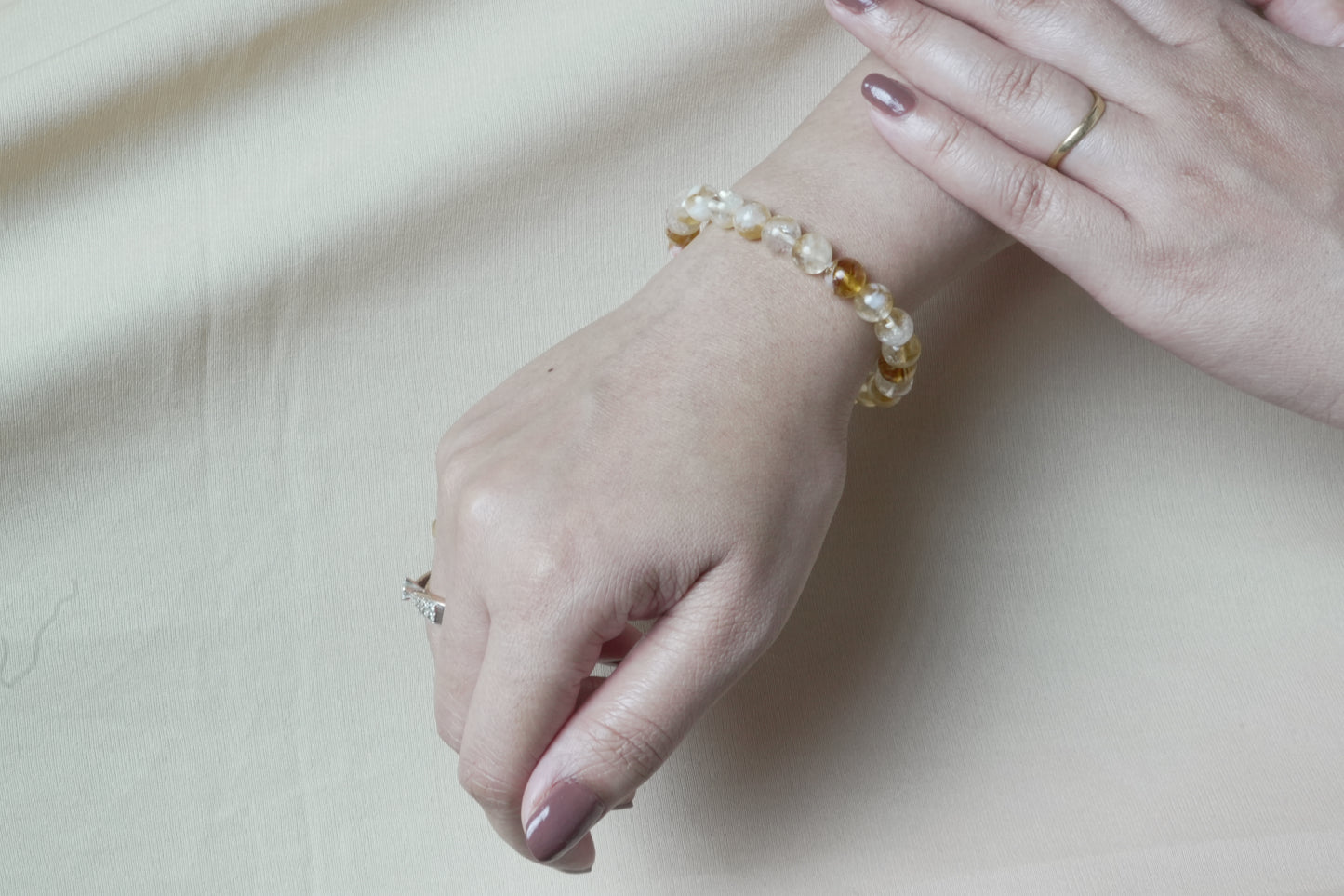 citrine bracelet
