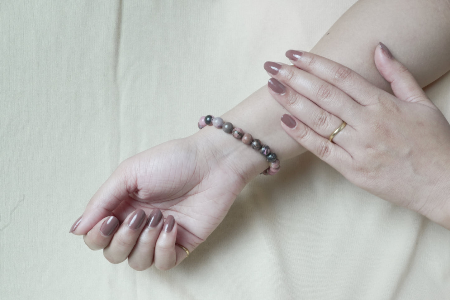 Rhodonite bracelet