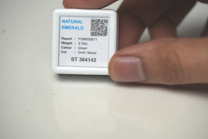 ZAMBIAN EMERALD PANNA 3.70 CARAT