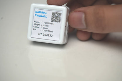 ZAMBIAN EMERALD PANNA 5.26 CARAT