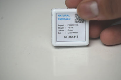 EMERALD (PANNA) 7.87 CARAT -ZAMBIAN