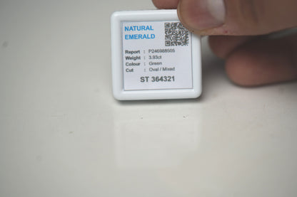 EMERALD (PANNA) 3.93 CARAT -ZAMBIAN
