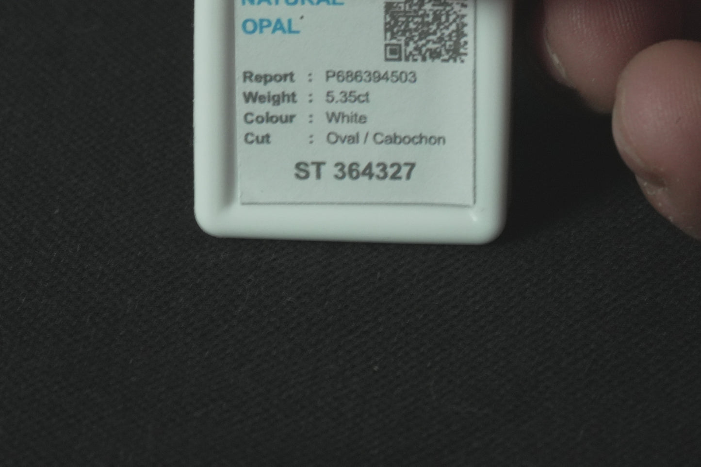 OPAL AUSTRALIAN 5.35 CARAT