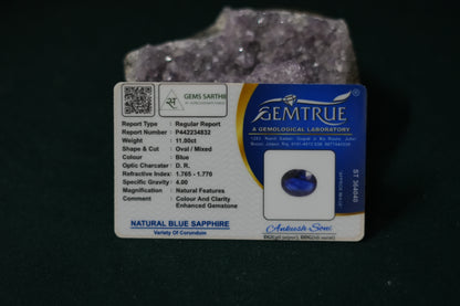 NEELAM BLUE SAPPHIRE 11 CARAT( BANGKOK )