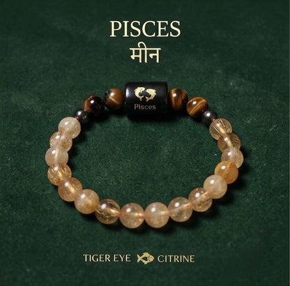 Pisces/meen rashi zodiac bracelet