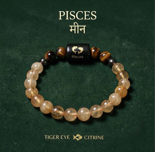 Pisces/meen rashi zodiac bracelet