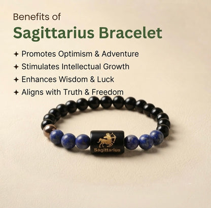 Dhanu/sagittarius zodiac rashi bracelet