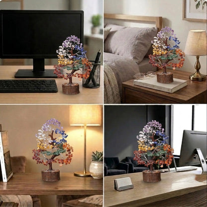 Seven chakra crystal tree- for vastu