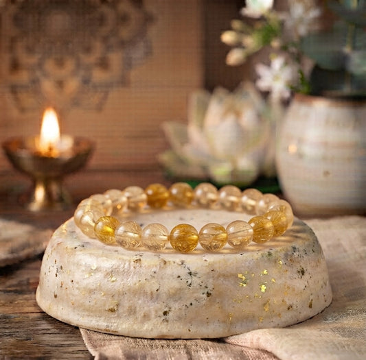 citrine bracelet