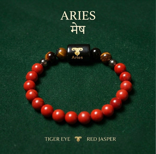 Aries/ mesh zodiac rashi bracelet