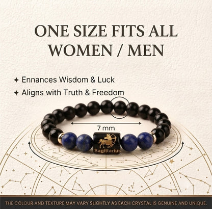 Dhanu/sagittarius zodiac rashi bracelet