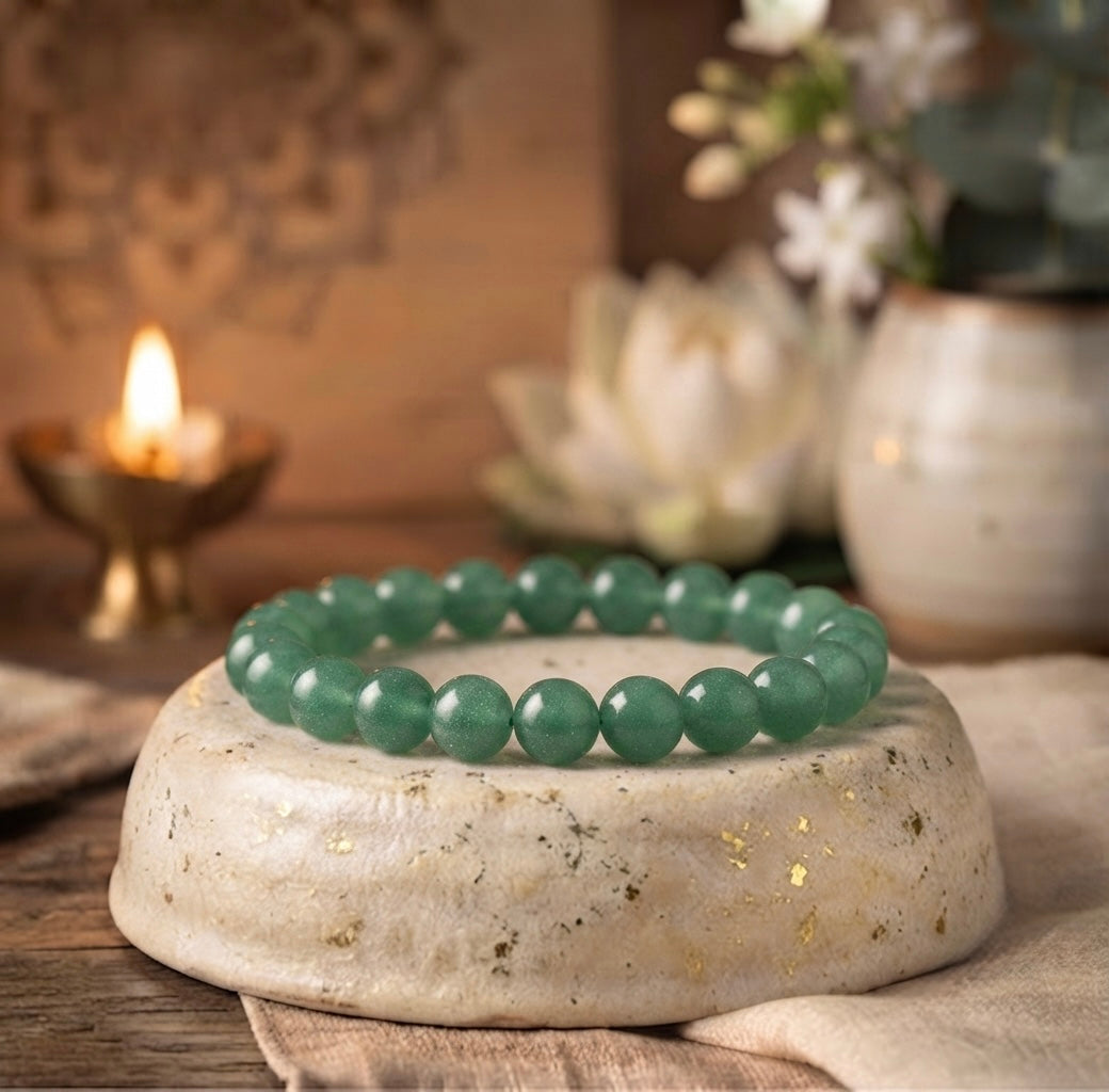 Green aventurine bracelet