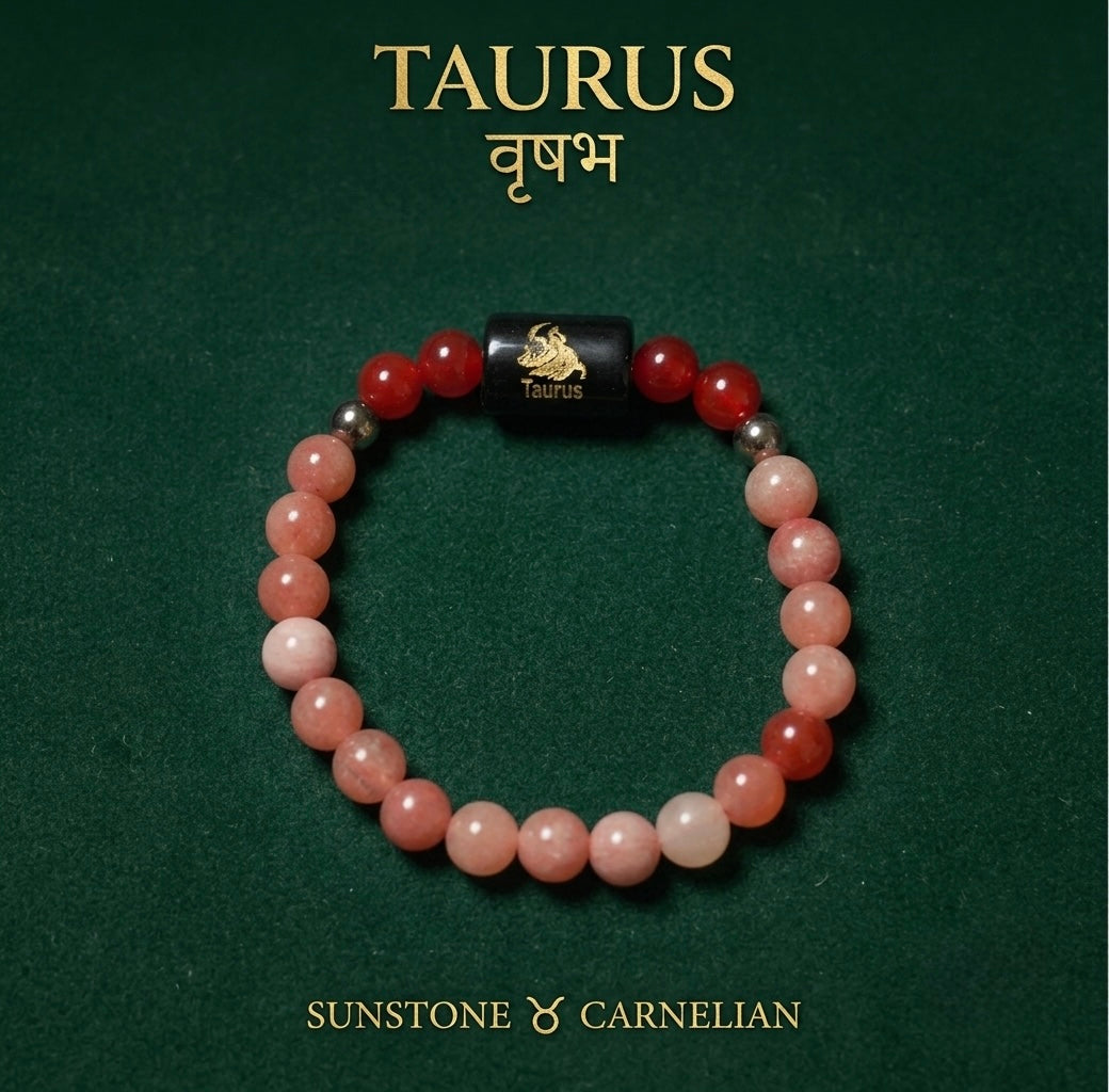 Taurus/vrishabh zodiac rashi bracelet
