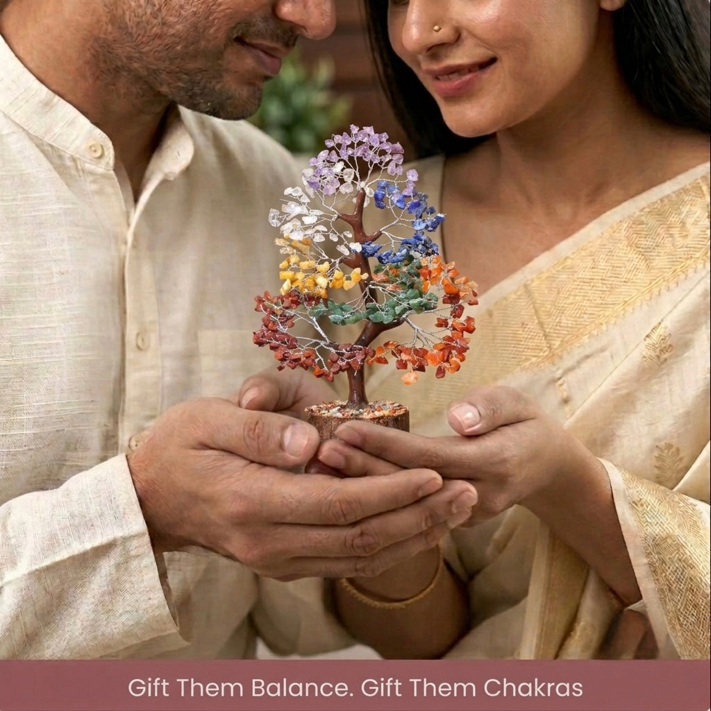 Seven chakra crystal tree- for vastu