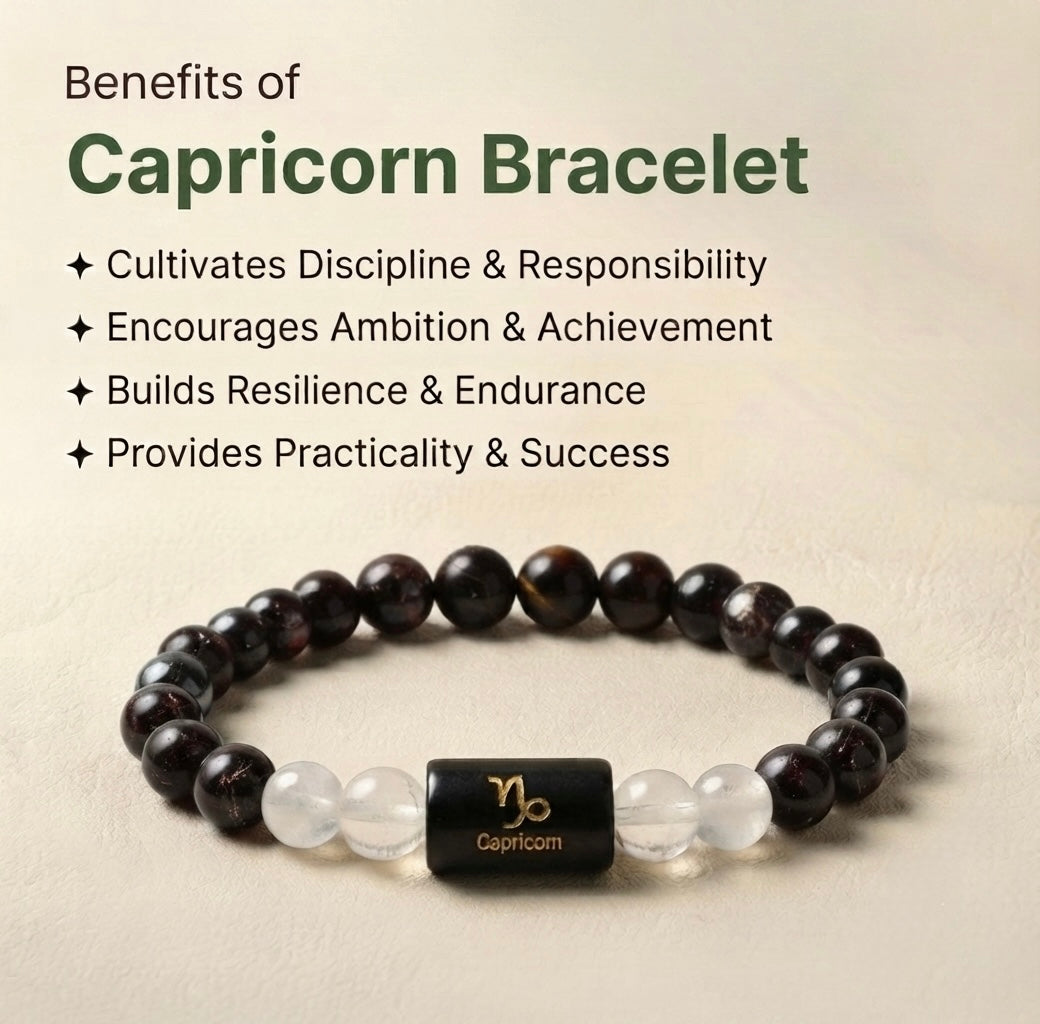 Capricorn/makar rashi zodiac bracelet