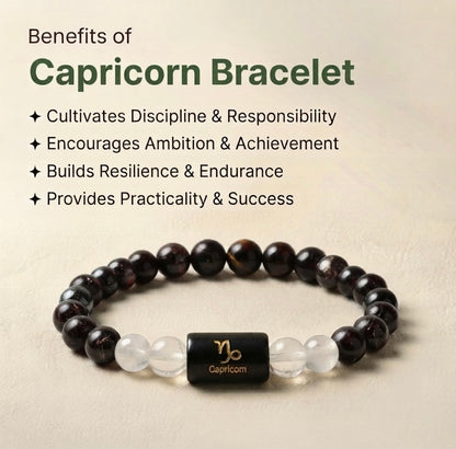 Capricorn/makar rashi zodiac bracelet