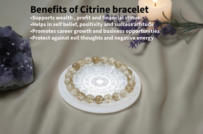 citrine bracelet