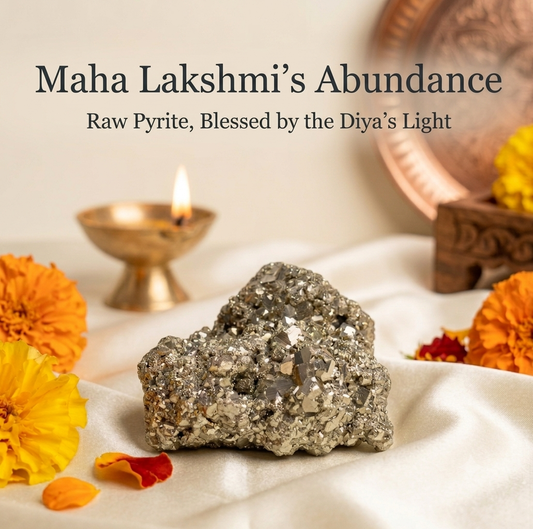 Raw pyrite stone Maa lakshmi siddha