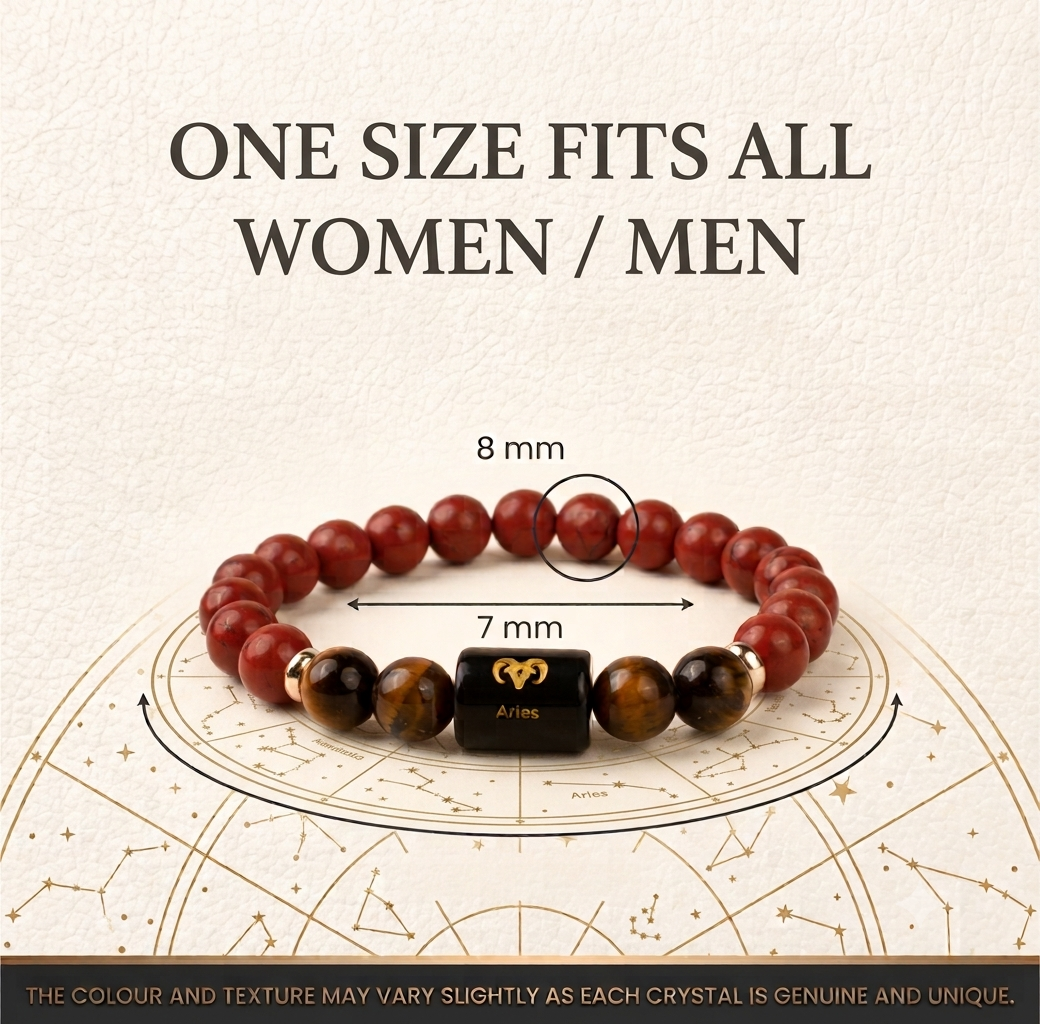 Aries/ mesh zodiac rashi bracelet