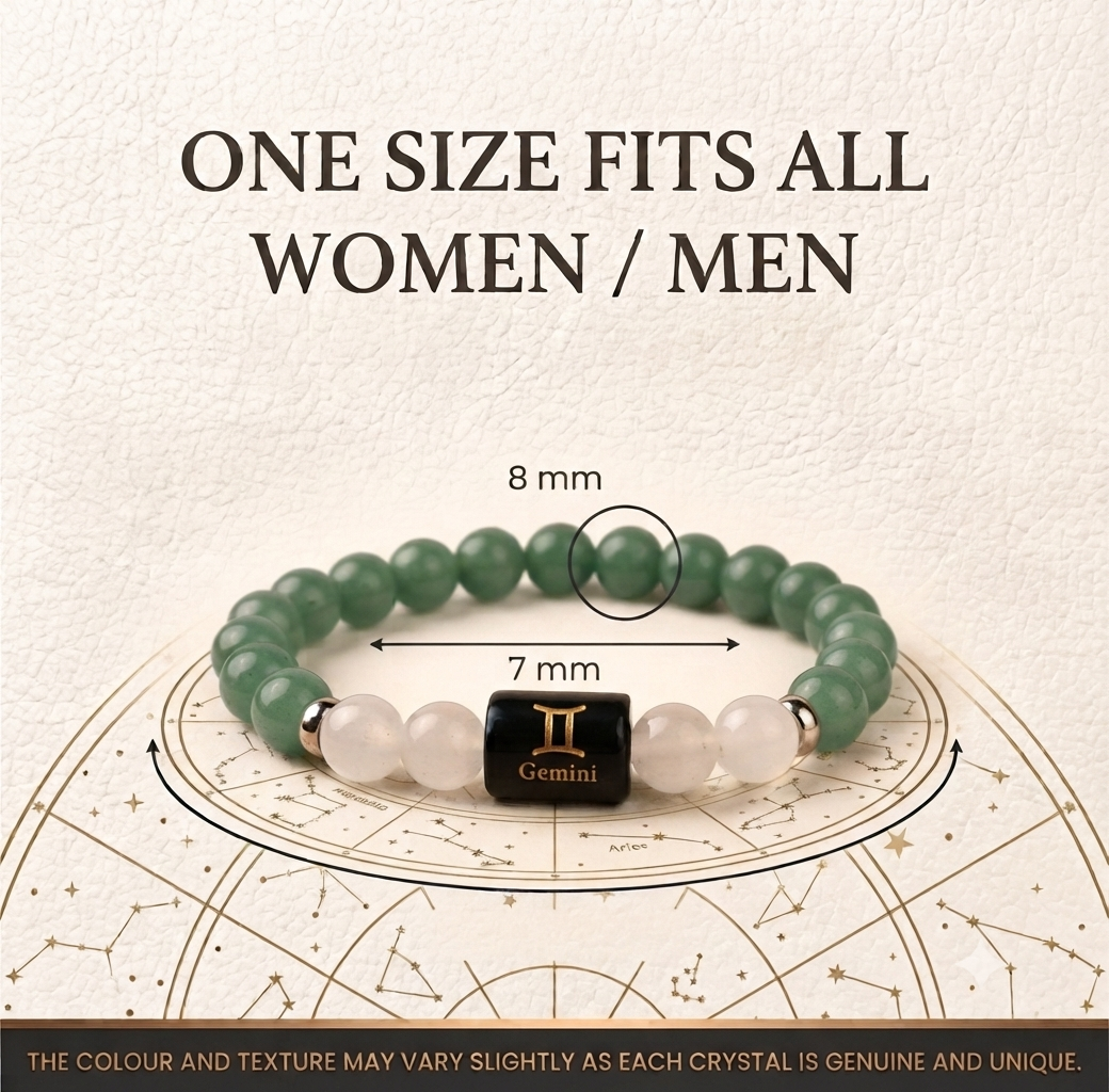 Gemini/mithun rashi zodiac bracelet