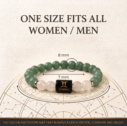 Gemini/mithun rashi zodiac bracelet