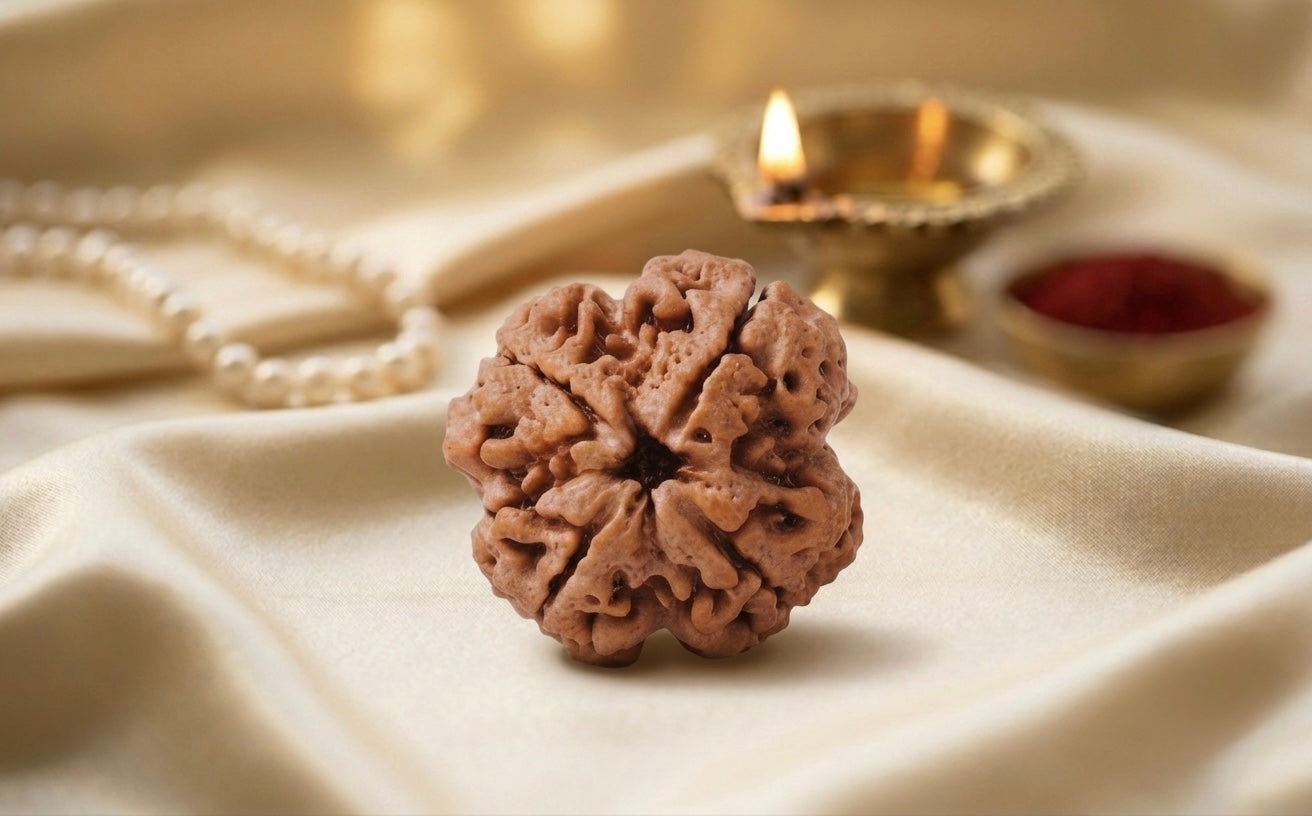 Natural 4 mukhi rudraksh (nepali)