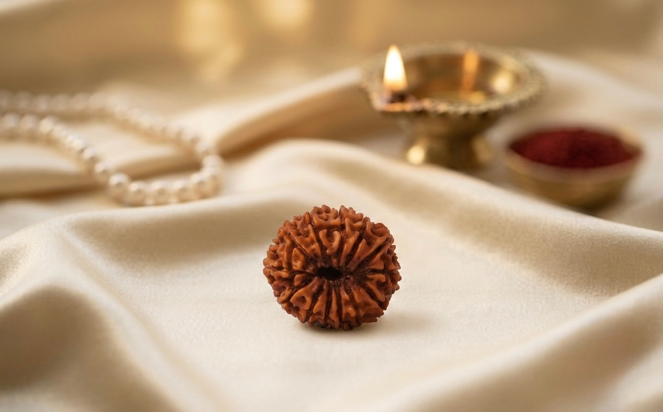 Natural 13 mukhi rudraksh (nepali)