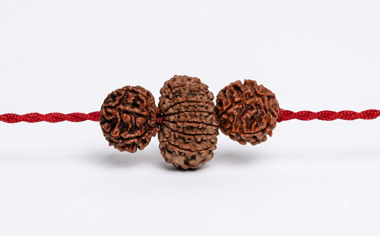 Business Success Siddha Kavach – 7, 8 & 12 Mukhi Rudraksha