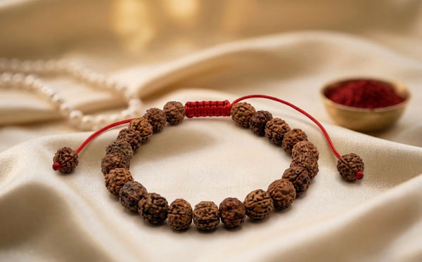 5 mukhi rudraksh bracelet adjustable