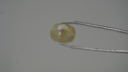CEYLONESE YELLOW SAPPHIRE PUKRAJ 5 CARAT